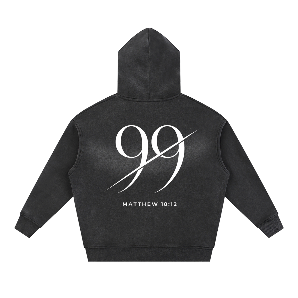 He left the 99 Zip Hoodie