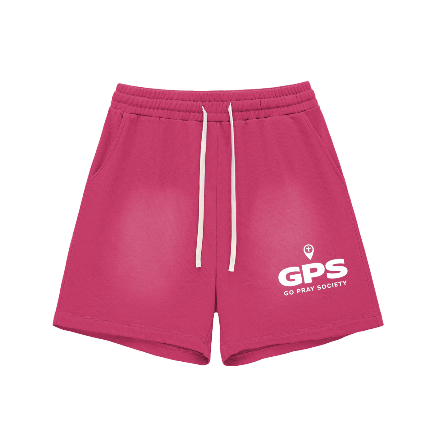 Prayer is the Navigation Sun Fade  Shorts