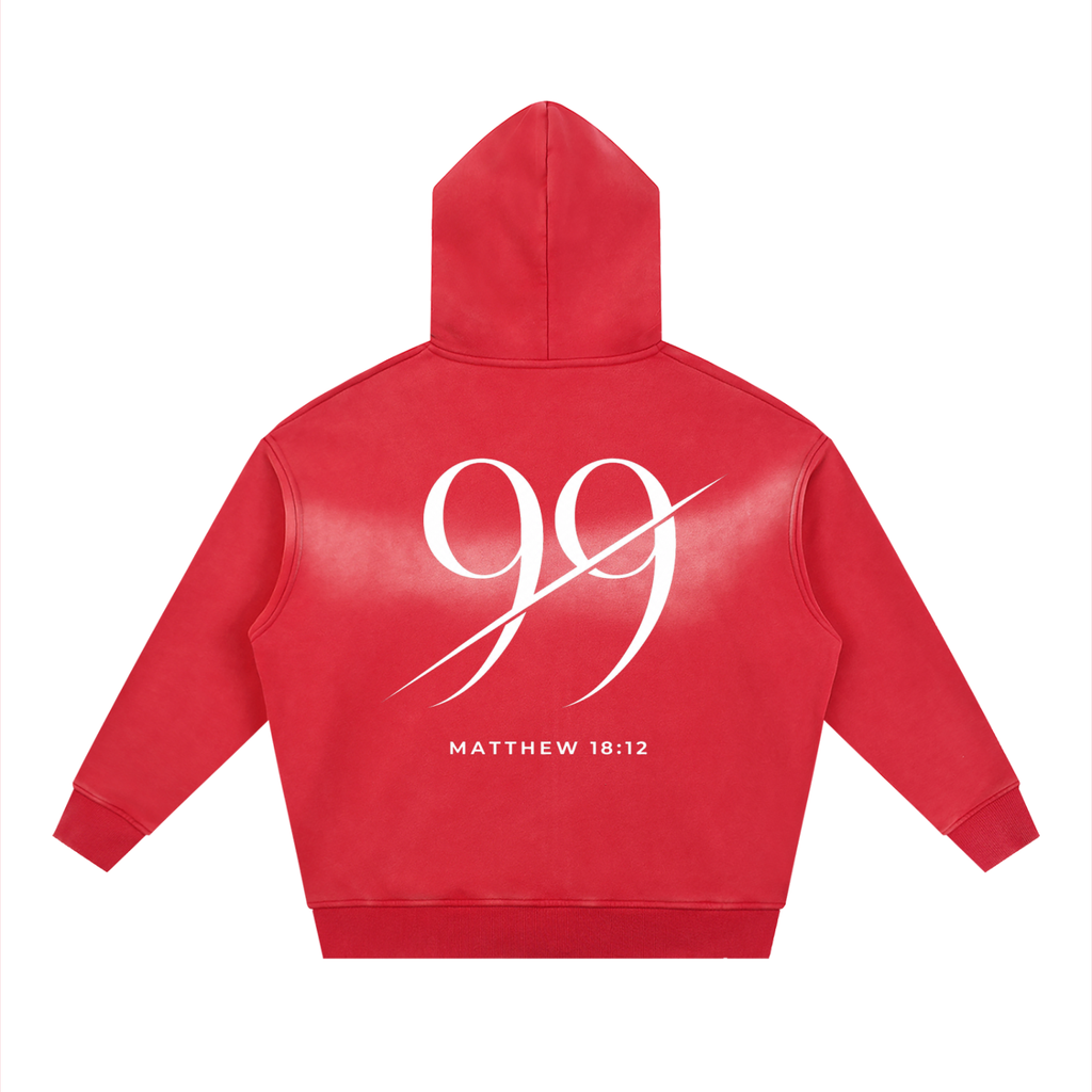 He left the 99 Zip Hoodie